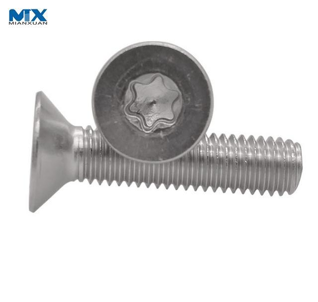 Hexalobular Socket Countersunk Flat Head Screws