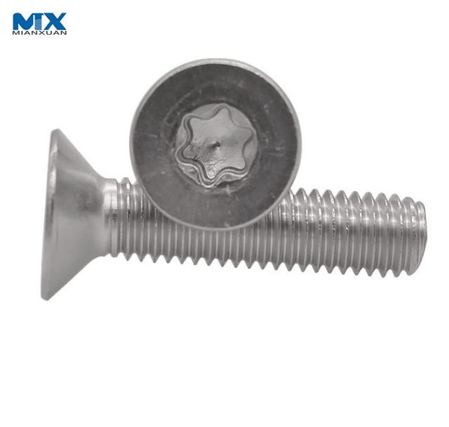 Hexalobular Socket Countersunk Flat Head Screws