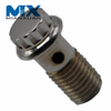 Hollow Banjo Screw Bolt Automotive Fasteners with Two Holes