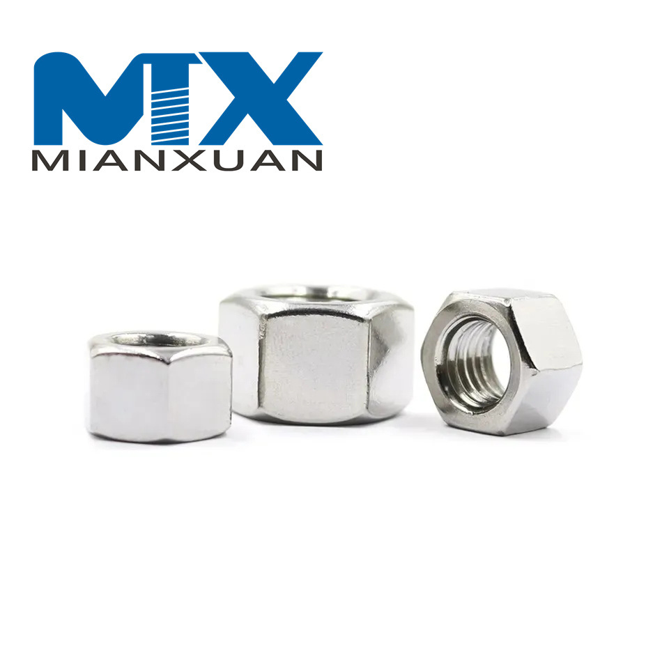 DIN934 A2-70 A4-80 Stainless Steel Hex Nut