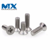 Cross Recessed Phillips Head Csk Head Flat Head Machine Screw Bolt