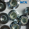 ASME ANSI B18.16 Nylon Lock Nut Flange Knurled or No-Knurled Steel Standard