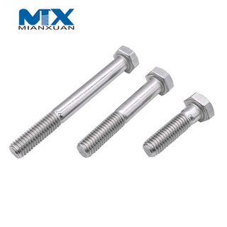 GB5780 Hex Head Bolt Stainless Steel Standard Manufacturer A2 A4 18-8