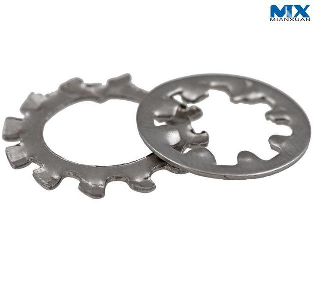 Serrated Lock Washers— Type J, with Internal Teeth