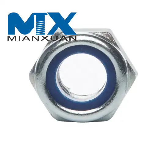 DIN985 Nylon Insert Lock Nut with Hexagon Type