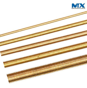 Brass Thread Rods for Construction