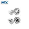 Zinc Plated Polished Plastic Nylon Head Plastic Hex Nut Domed Cap Nuts DIN986 for Heavy Industry