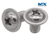 Cross Recessed Raised Countersunk Head Screws