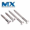 DIN571 Hexagon Head Square Head Lag Screw