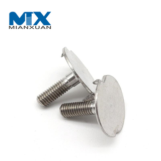 Grade 2 Plain Finish Fanged Head Elevator Bolt