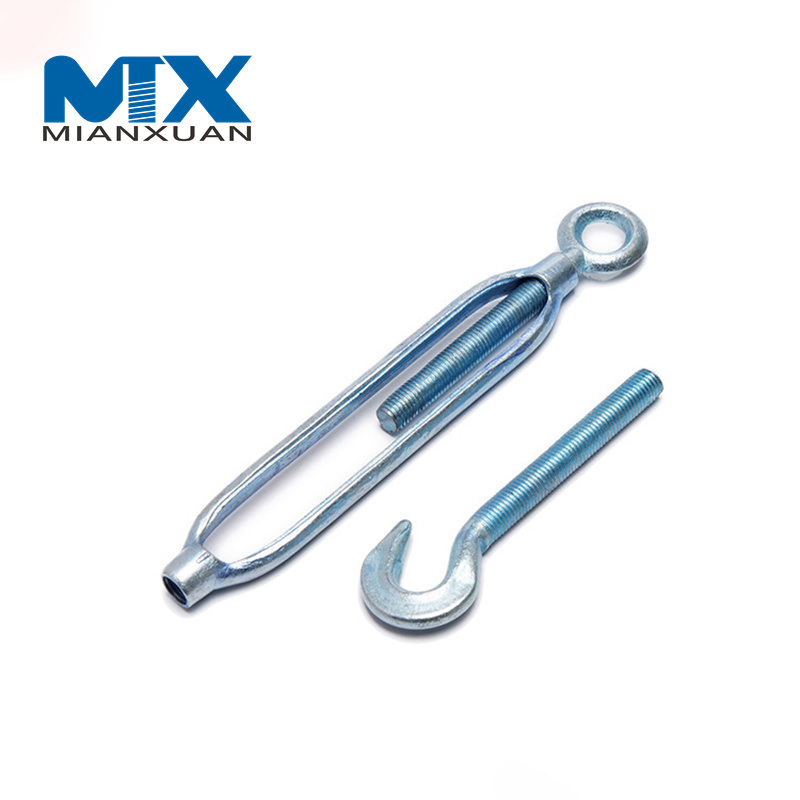 DIN1480 Open Body Galvanized Drop Forged Turnbuckle