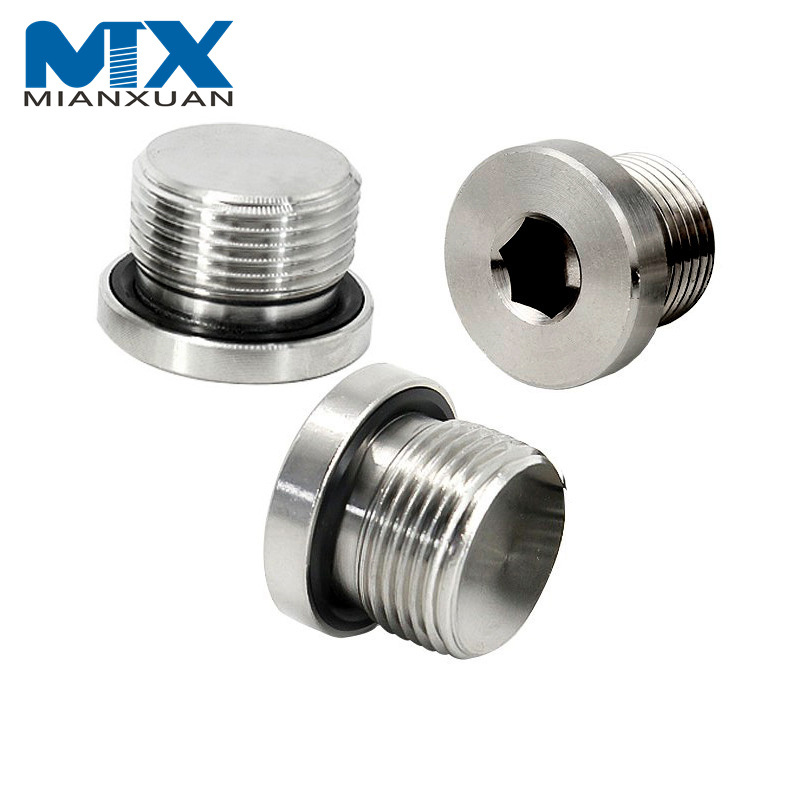 M10 M12 M16 Stainless Steel A2 A4 Hex Socket Screw Plug DIN908