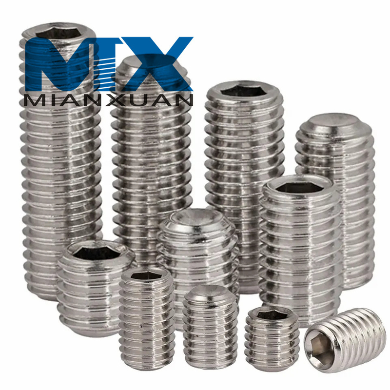 Flat Point Hex Socket Set Screw
