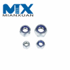 DIN985 Galvanized Steel Nylon Insert Lock Nut