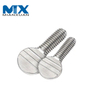 Carbon Steel Galvanized Hand Spade Flat Head Racket Thumb Screw