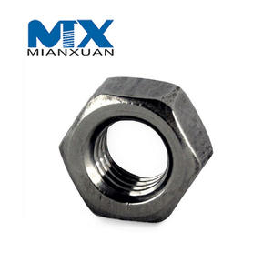 Carbon Steel 4 8 6 10 12 Mild Steel Hex Nut ISO4032 Hexagon Nut 4032 M24 M30 M36 M42 M48 Zinc Black Plain Galvanize
