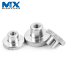 M3 M4 M5 M6 Zinc Plated Carbon Steel Knurled Nuts DIN466