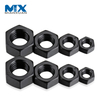 ASME B 18.2.2 Black Finish Hexagon Nut for Thread Rod Hex Bolt Grade 2 5 8