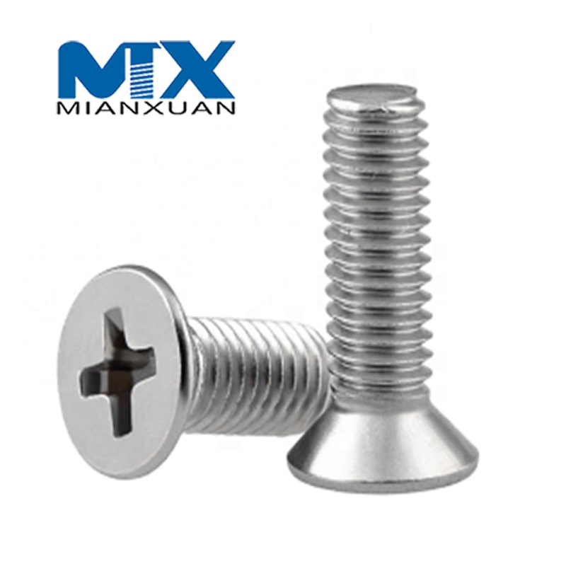 DIN965 Screw Stainless Steel Standard Manufacturer A2 A4 18-8