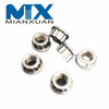 High Strength Gr5 Titanium Alloy 12 Points Hex Flange Nuts for Motorcycle