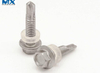 Hex Washer Head Screws with Flange and Round Washer
