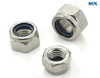 Carbon Steel Hex Nuts with Nylon Insert for Locking