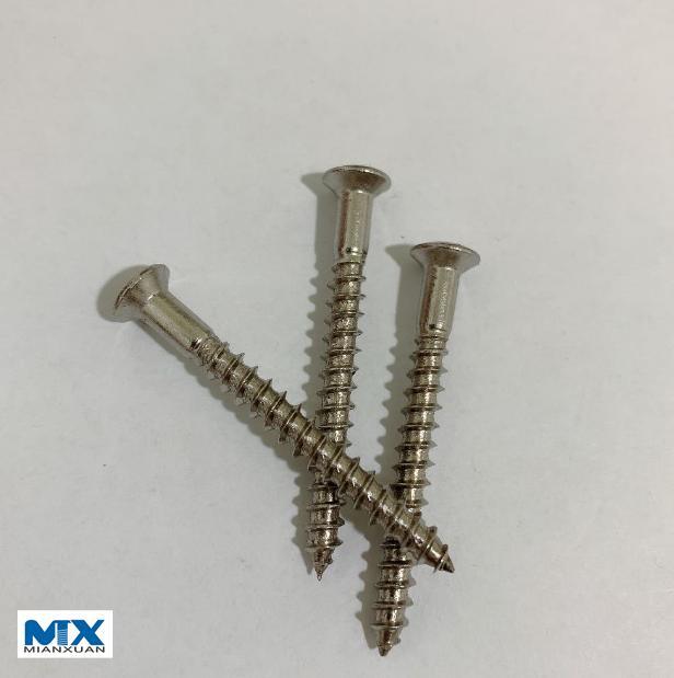 Stainless Steel Cross Recessed Raised Countersunk Head Wood Screws