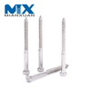 Slotted Flat Head Self Tapping Wood Screws Countersunk Tapping Screw