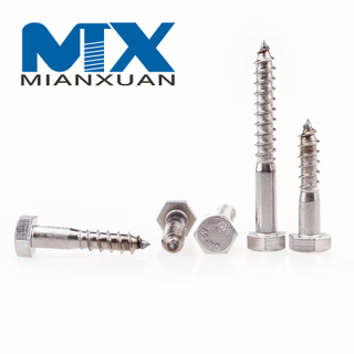 DIN571 Hexagon Head Square Head Lag Screw