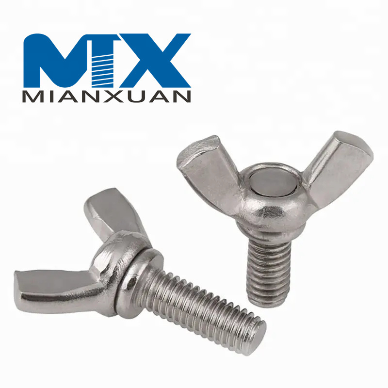 Factory Wholesale Stainless Steel SS316 Wing Bolt