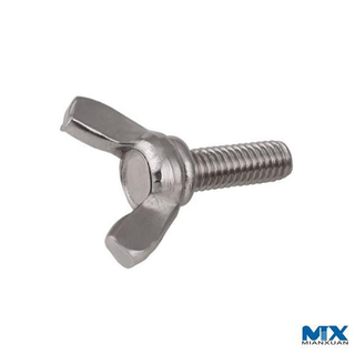 Stainless Steel Wing Bolts Round Type