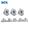DIN1624 Four Claw Carbon Steel Stainless Steel M3~M12 Tee Nut