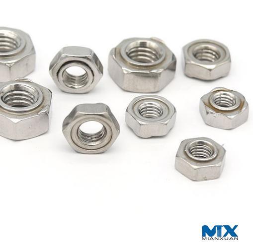 Hexagon Weld Nuts for Furniture