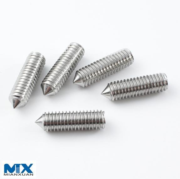 Set Screws Hex Head with Cone Point
