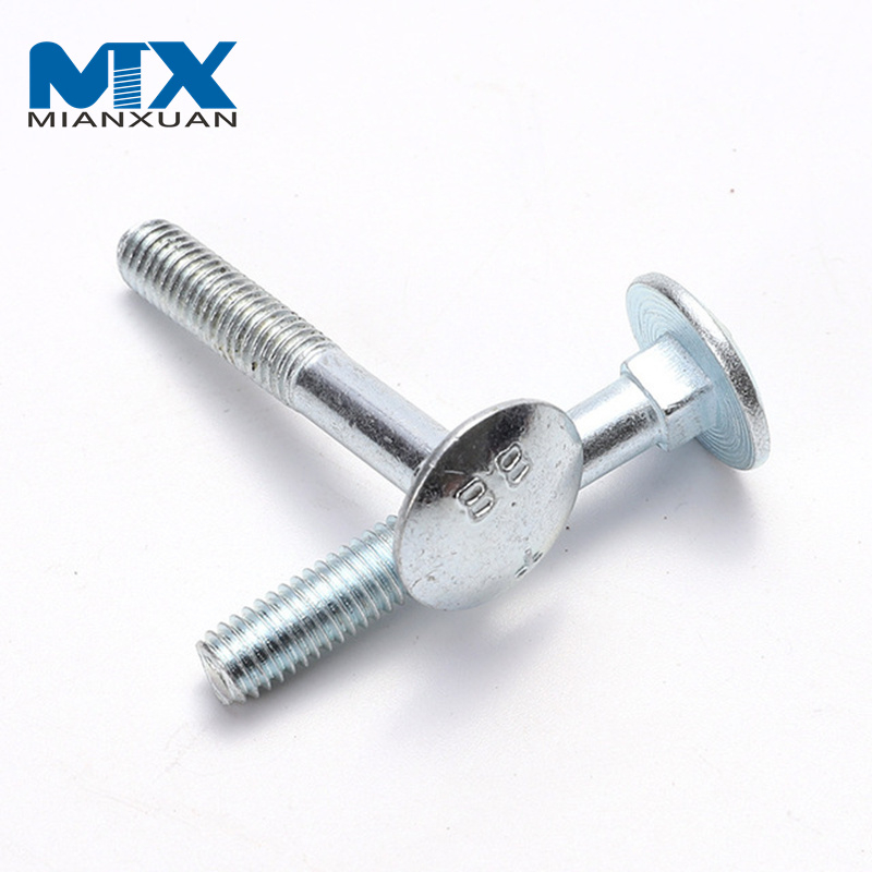 DIN603 Square Neck Bolt Carriage Bolts Mushroom Head Square Neck Bolts
