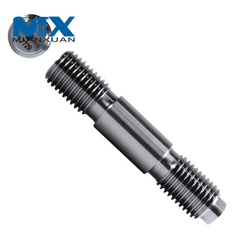 Stainless Steel 304 A2 Right Left Hand Steel Double End Acme Metric Thread Studs M16 DIN938 DIN939