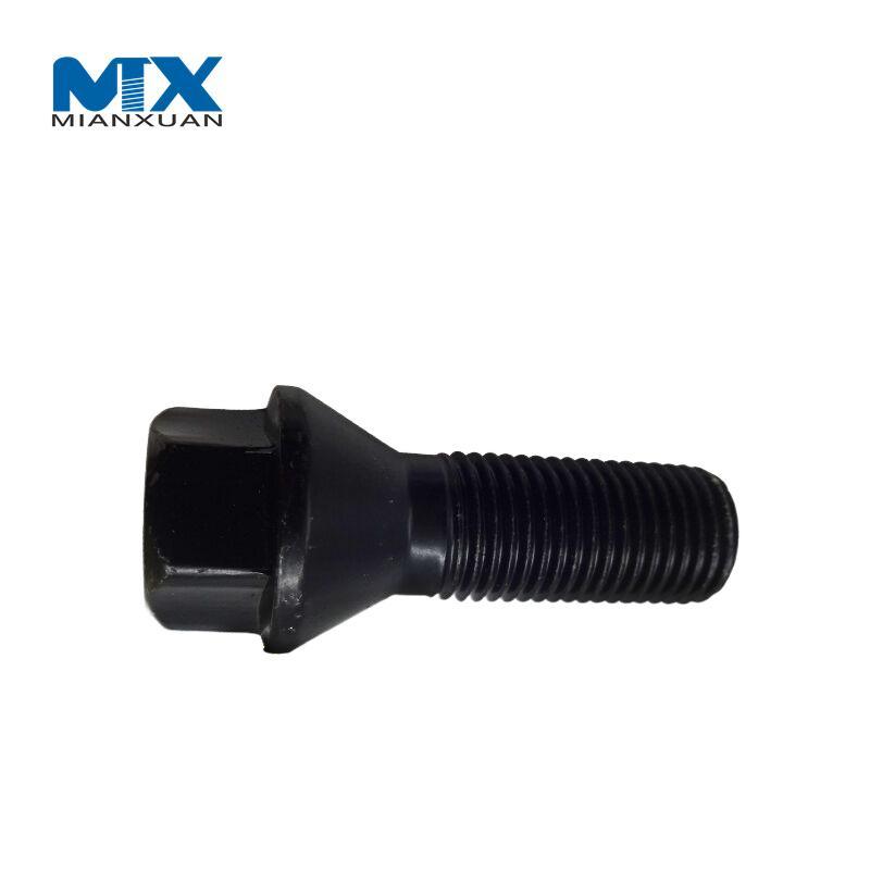 Auto Spare Parts Black Wheel Lug Bolt Screw Nut