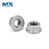 High Quality DIN6923 Stainless Steel 316 M10 Hexagon Flange Nut