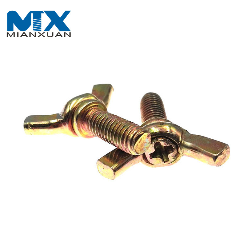 Wholesale High Quality DIN316 Butterfly Screws Thumb Screw Wing Bolt Screw OEM DIN316