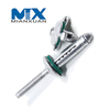 Aluminum Bulb-Tite Trifold Rivets for Waterproofing