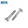 NF E 27-3 Cup Head Square Neck Bolts Mushroom Head Carriage Bolts Fastener 304 316 Stainless Steel Carbon Black Oxide Galvanized