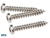 Stainless Steel Pan/Countersun Head Screws Inch Series