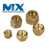 High Quality Metric Brass Flare Fitting Nut Air Conditioner Flare Nut