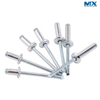 Open End Blind Rivets with Break Pull Mandrel and Protruding Head - Al/St
