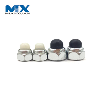 DIN986 Nylon Cap Lock Nut Carbon Steel Standard