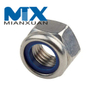 Hot Selling DIN985 Nylon Self-Locking Nut Anti-Slip Hex Nut