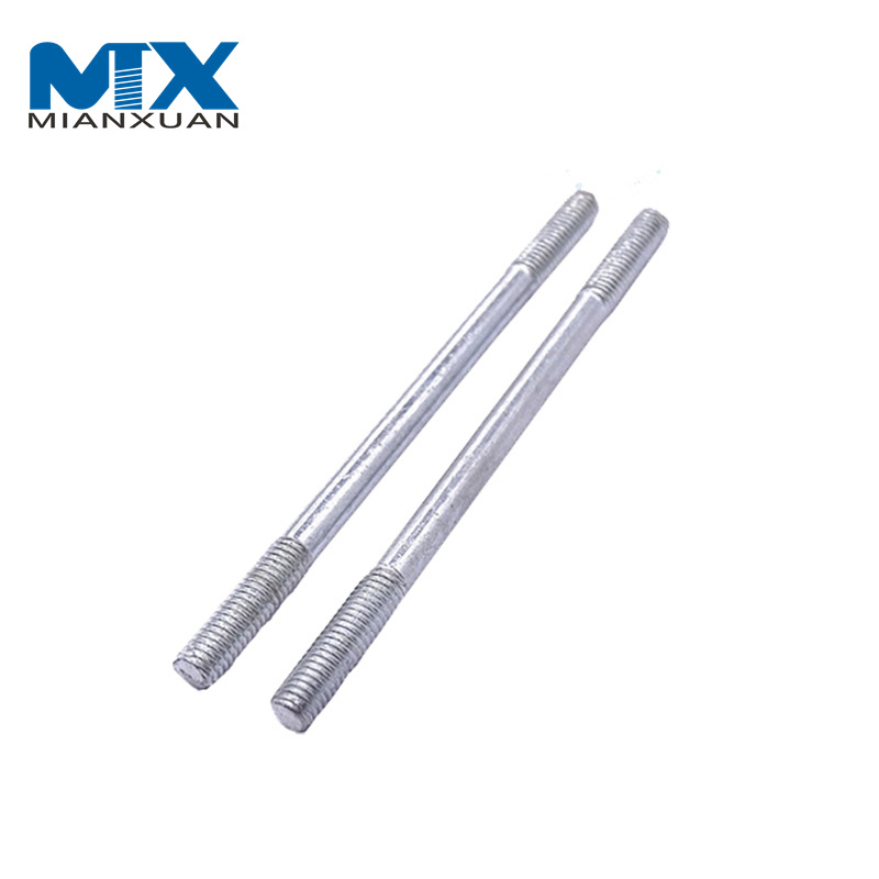 High Strength 8.8 Grade ASTM A193 B7 Stainless Steel Carbon Steel Double End Studs Threaded Rod Stud Bolt