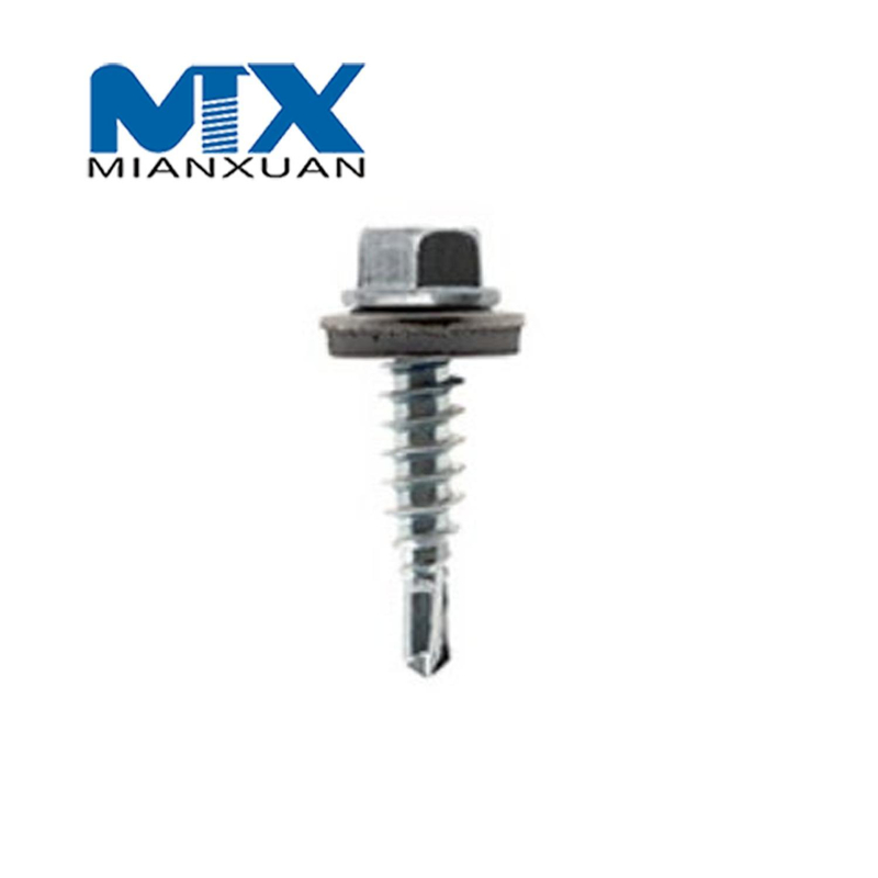 Bi-Metal Screw Machine Screws Tek Screws with EPDM Washer