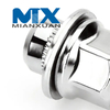 Stainless Steel Various Sizes Asher Wheel Vehicle Usage Flat Seat Lug Nuts