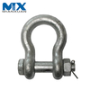 Hot Dipped Drop Forged Galvanized Steel Bolt and Nut Anchor Shackle